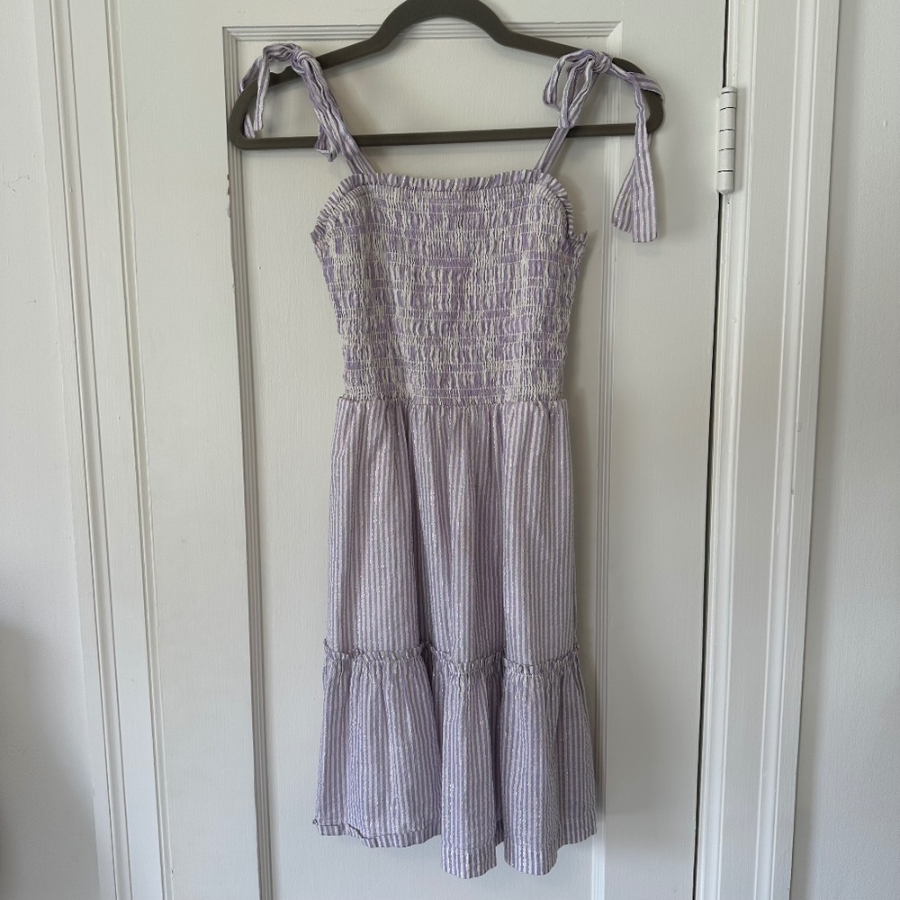 GAP Women's Tiered Tie-Shoulder Sundress